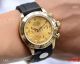 Best Replica Rolex Daytona Watch Gold Diamond Face Rubber Band 40mm (8)_th.jpg
